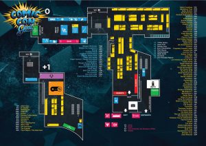 grondplan comic con gent 2019