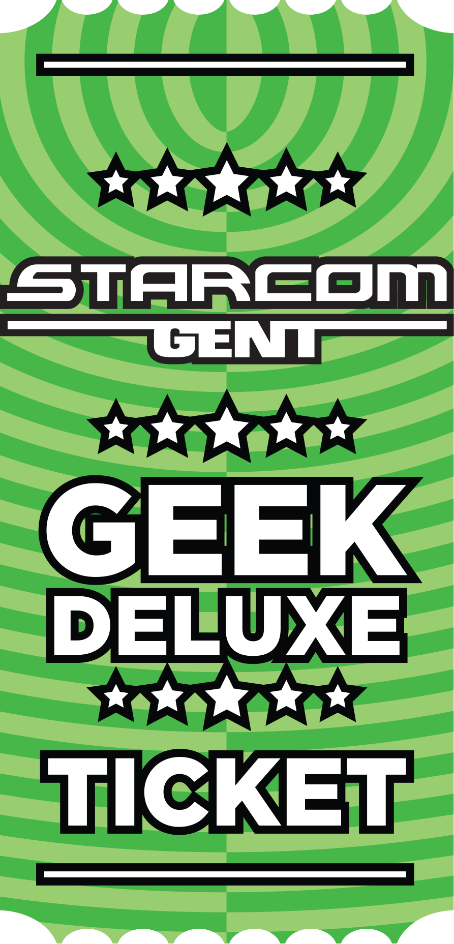 gent geek deluxe ticket