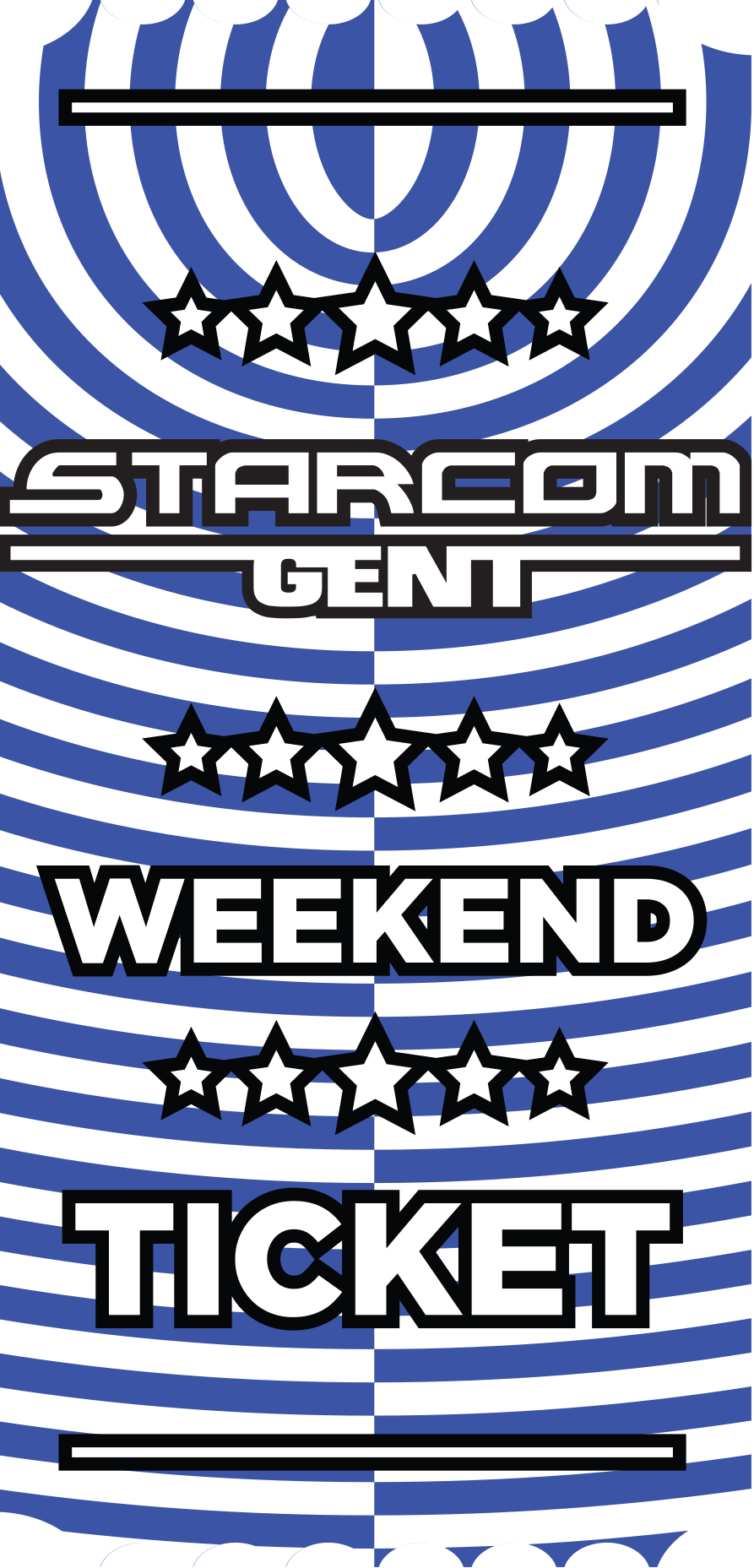 gent weekend ticket